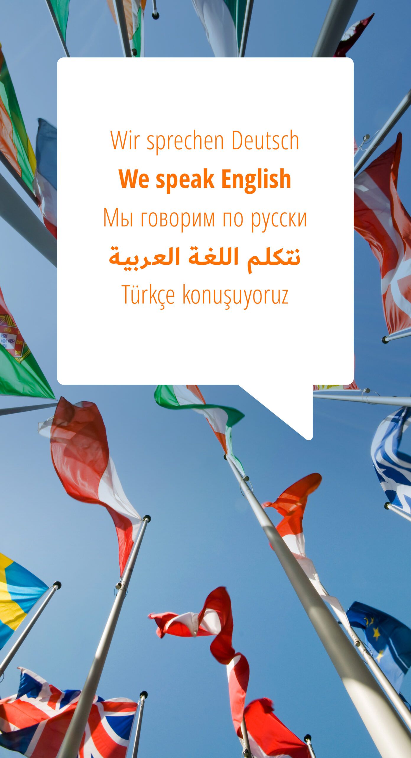 Wir sprechen Ihre Sprache